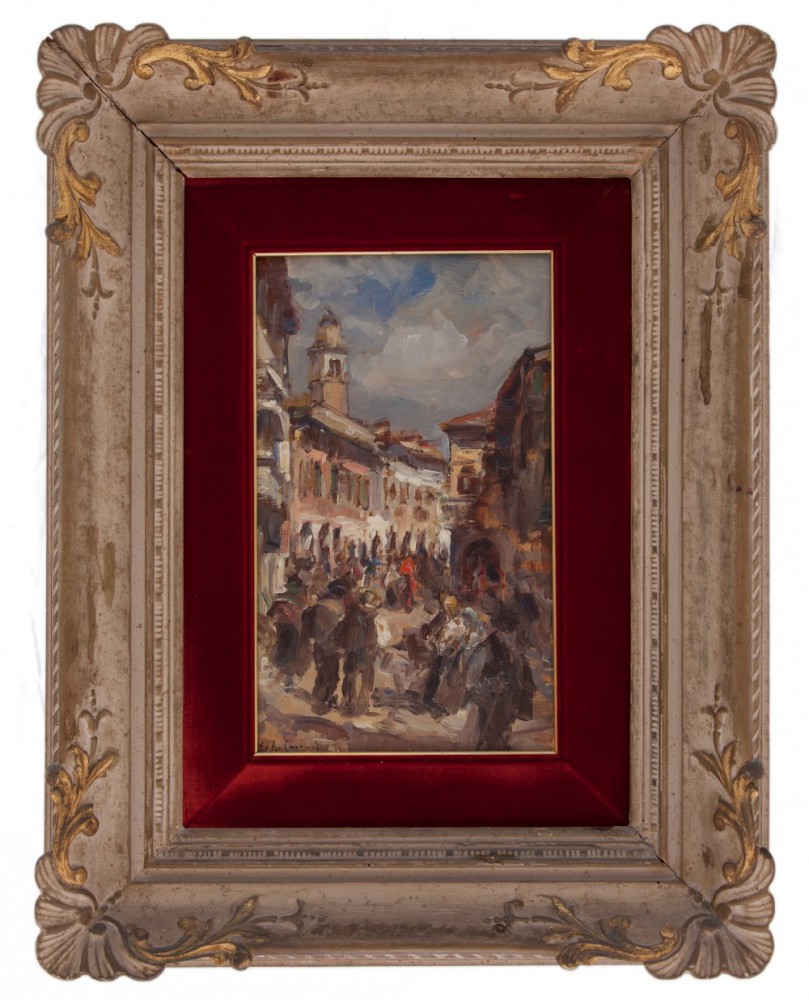vittore antonio cargnel: Veduta cittadina