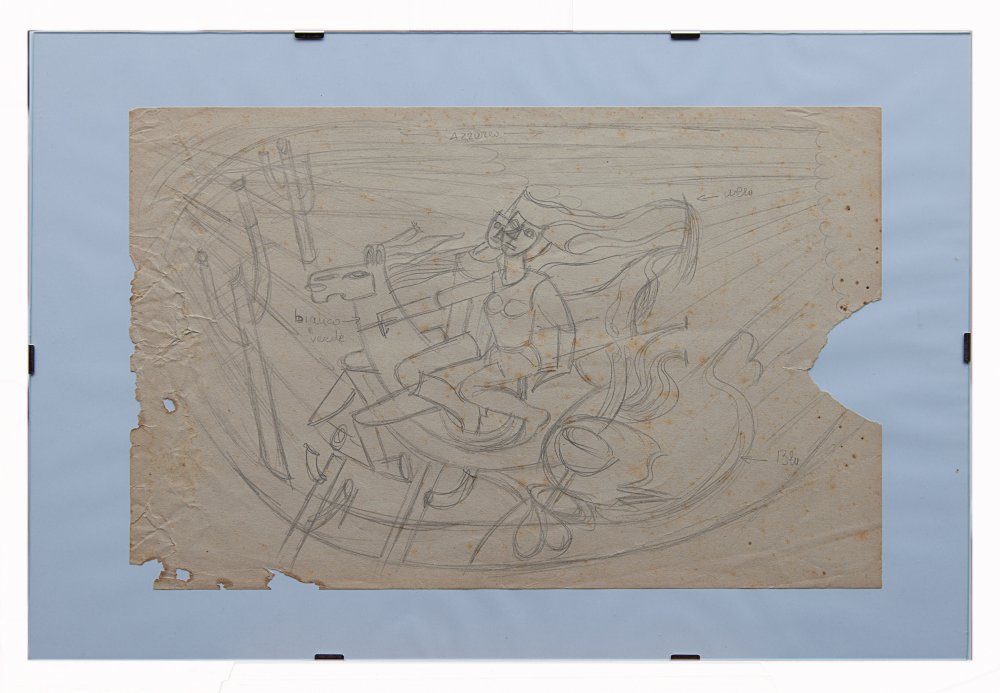 fortunato depero: Coppa d'amore (studio)