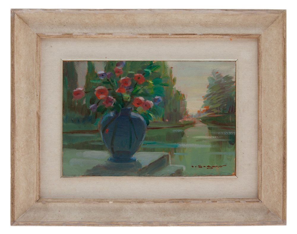 oscar sogaro: Vaso di fiori 