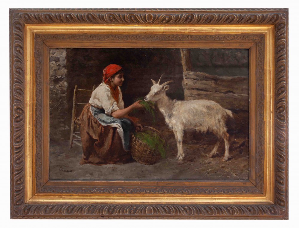 giuseppe zannoni: La bella contadina