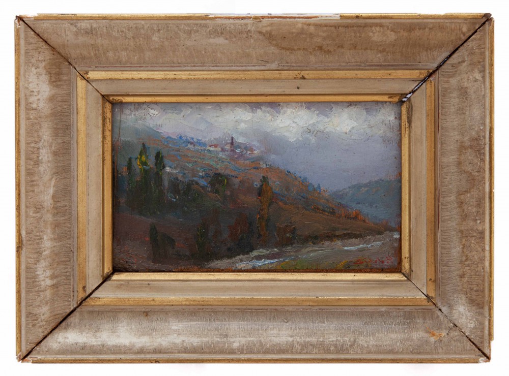 pacifico sidoli: Paesaggio di montagna