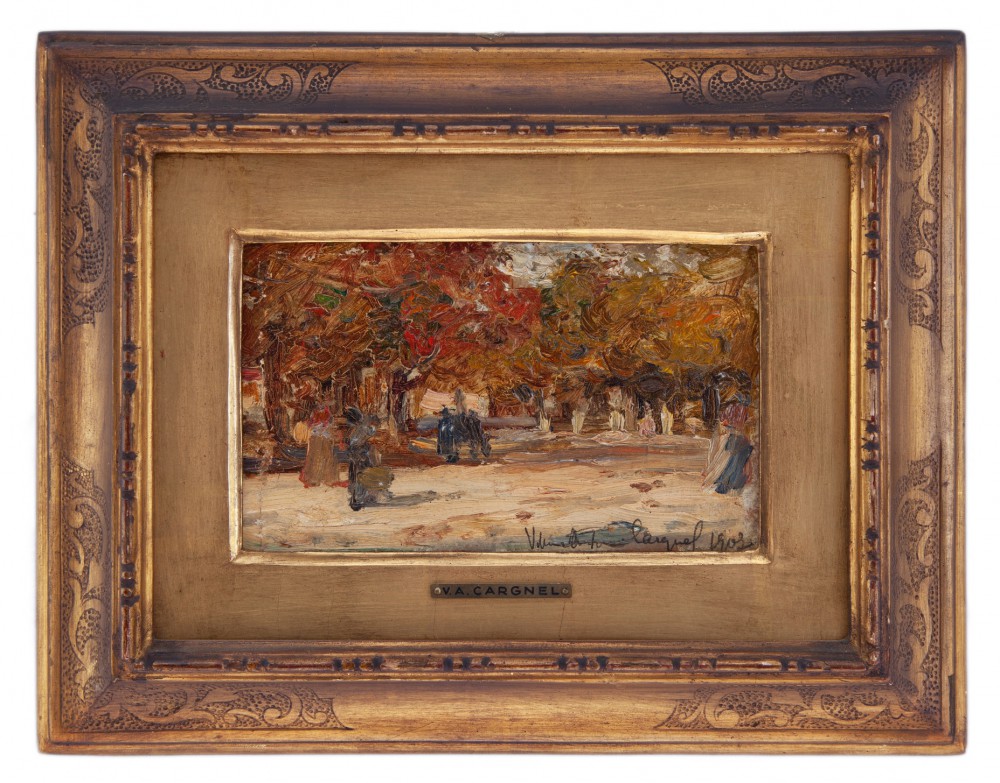 vittore antonio cargnel: Piazza stazione Treviso