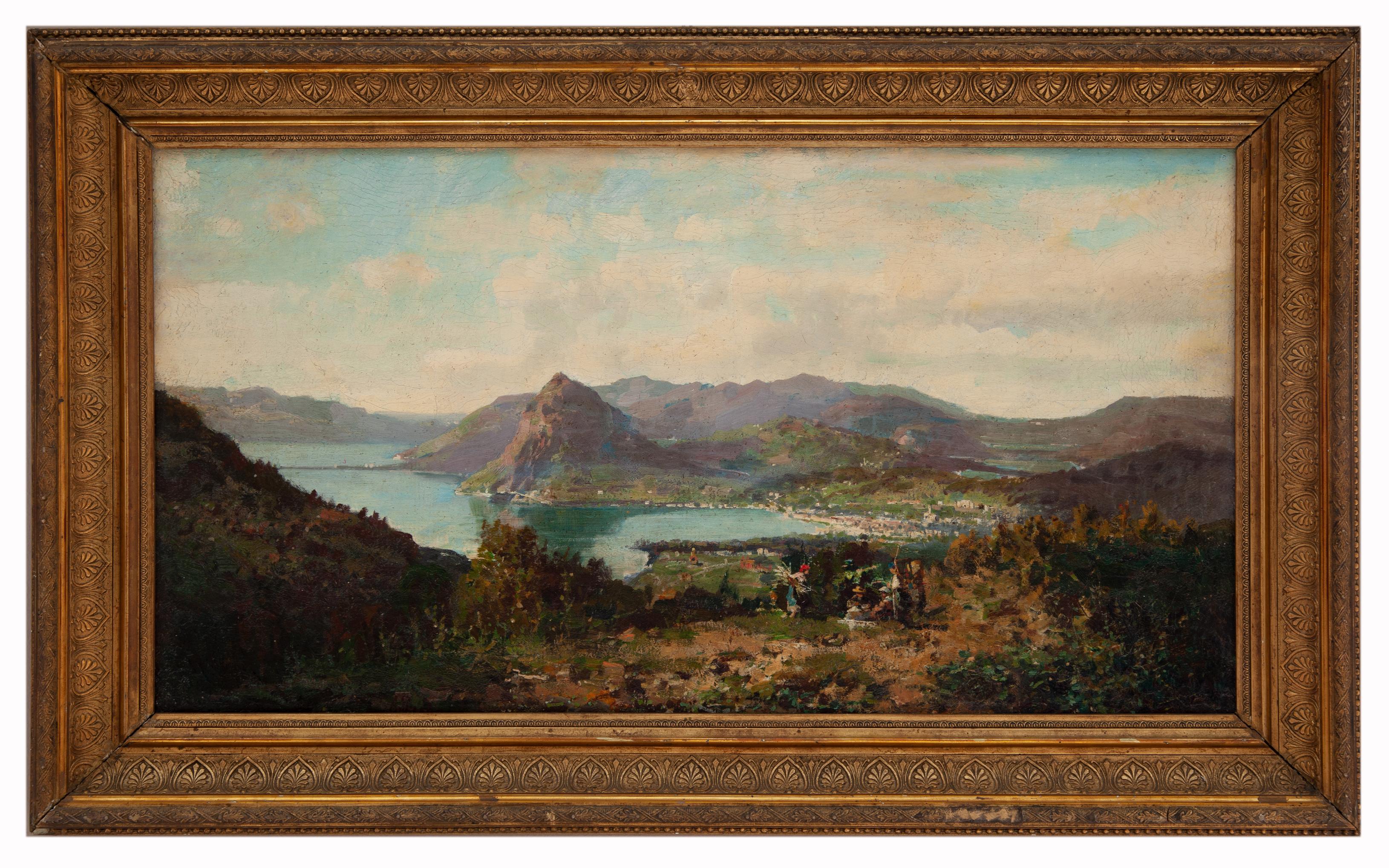 ambrogio preda: Lugano da Cureggia