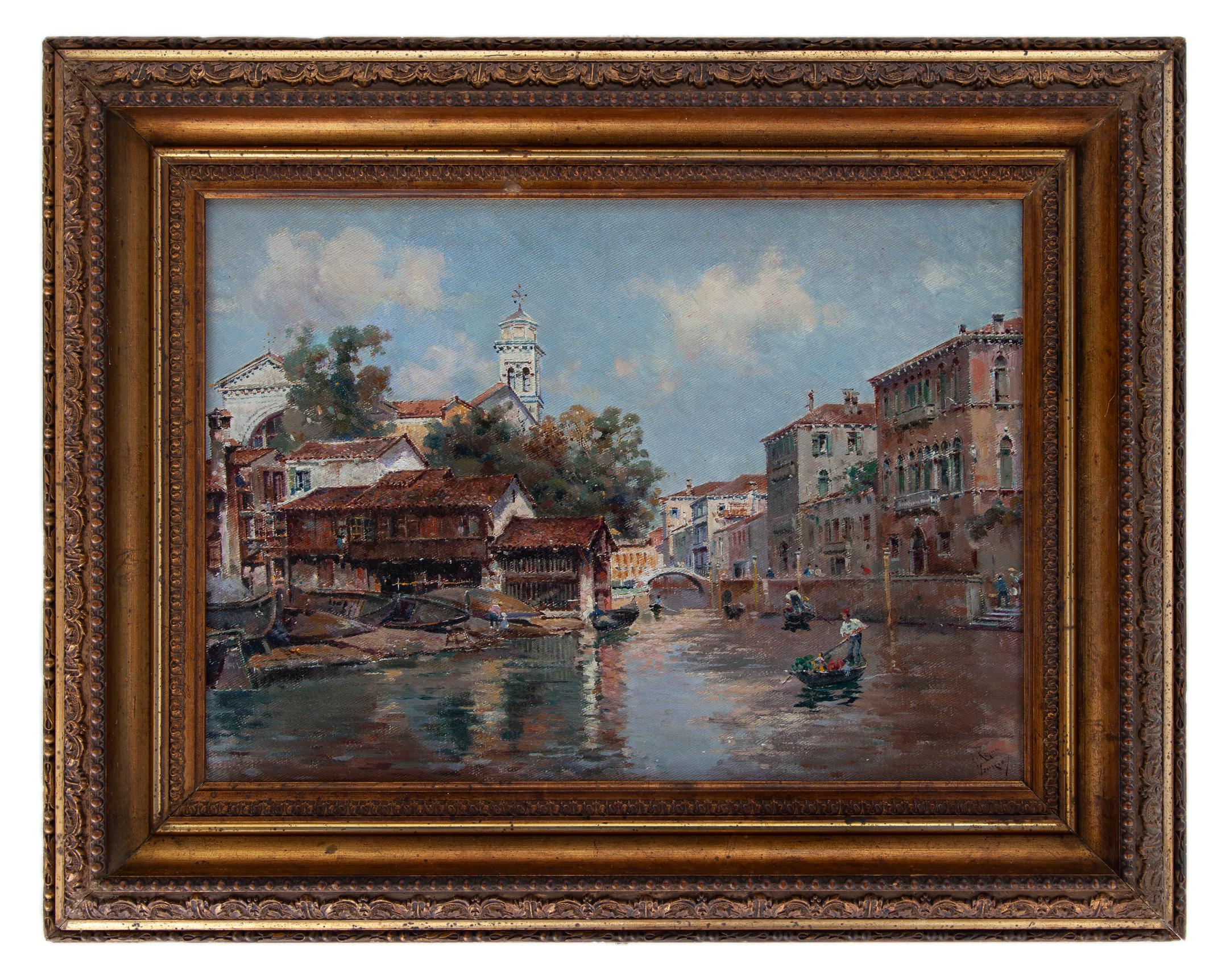 a. maria reyna manescau: Squero San Trovaso Venezia