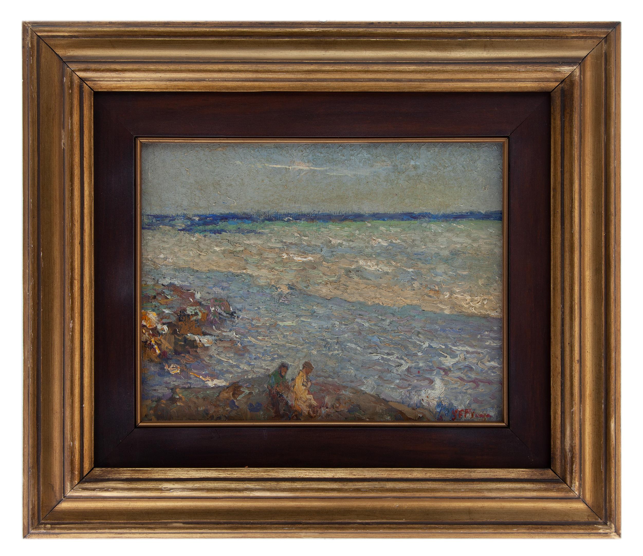 giuseppe f. piana: Spiaggia di Bordighera