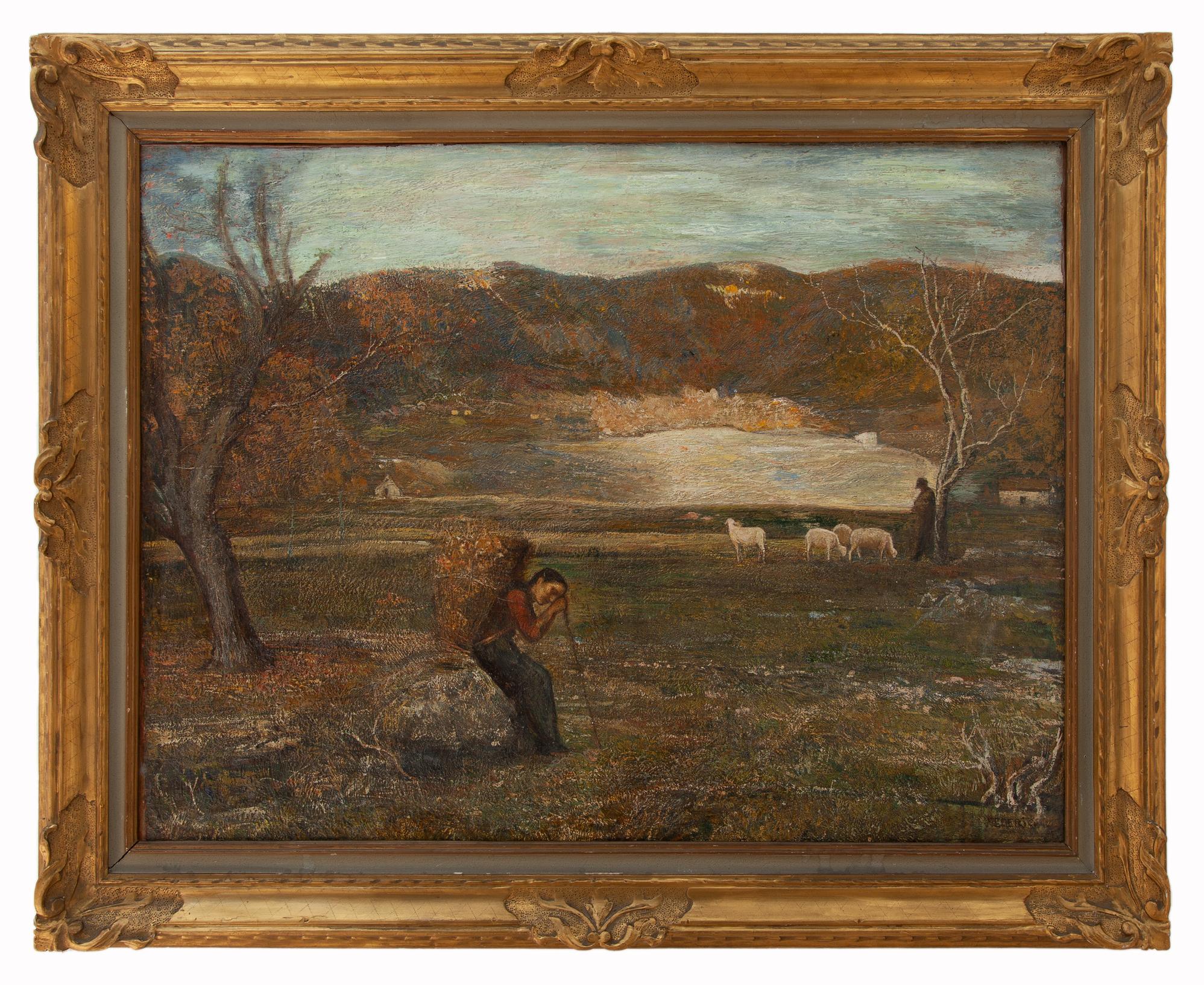 gino federici: Paesaggio montano