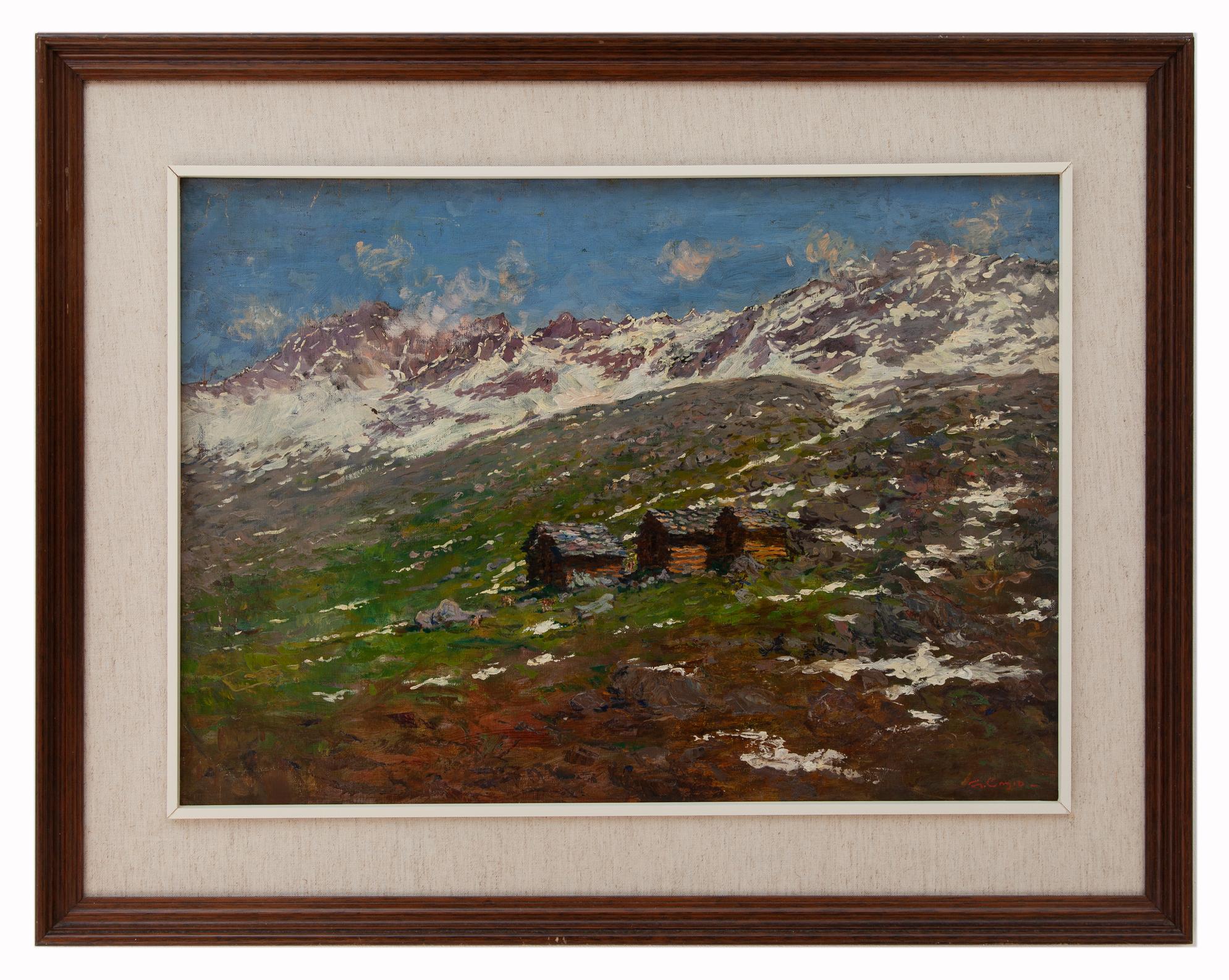 giuseppe omio: Vallata montana