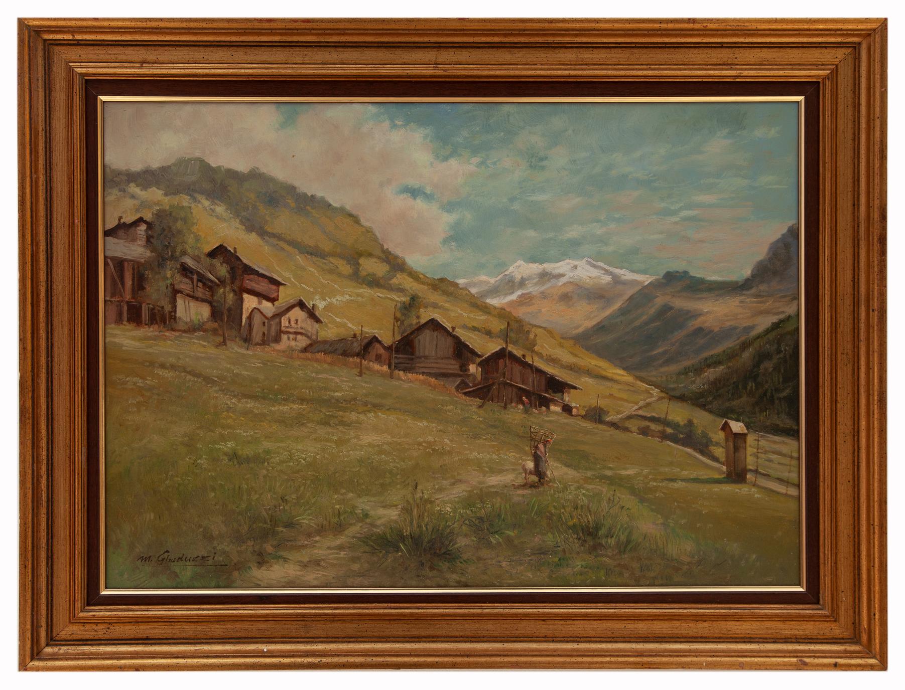 mario gheduzzi: Mattino a Valtournenche