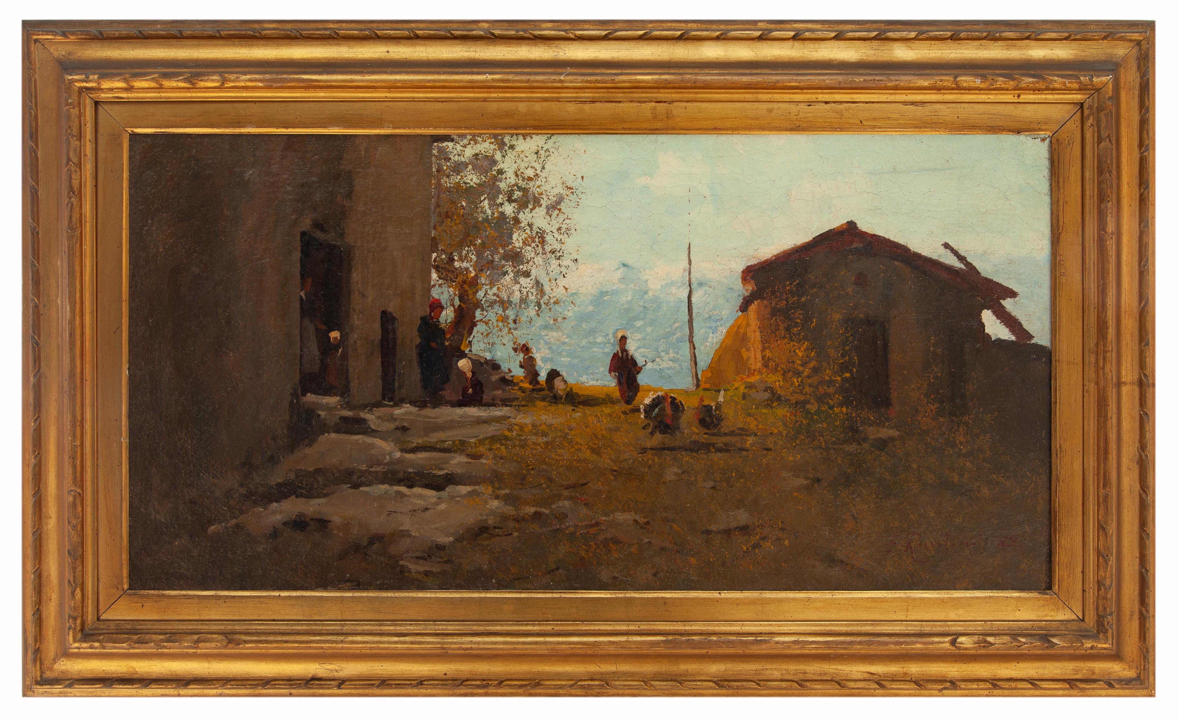 ferruccio rontini: Nell'aia