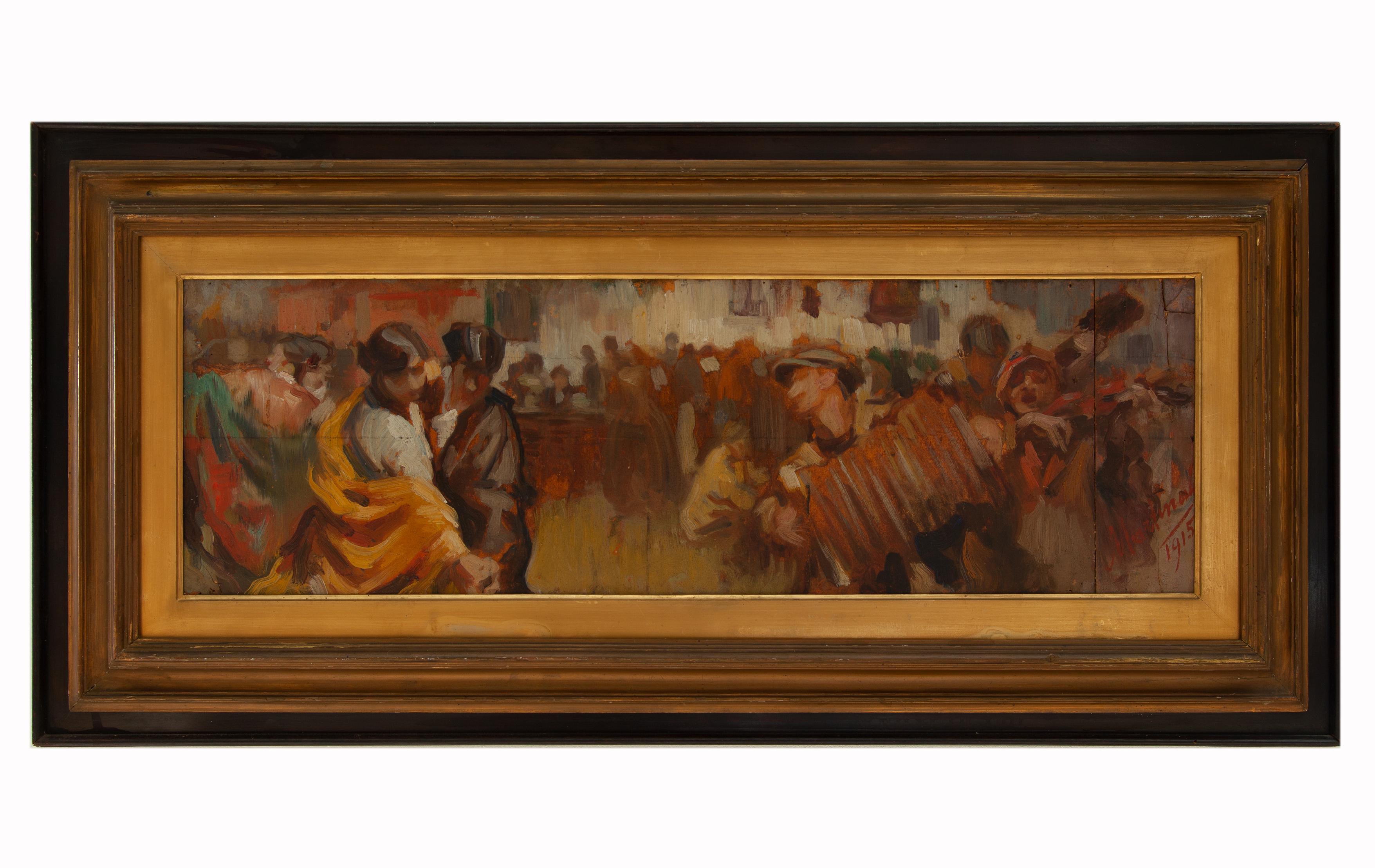 umberto martina: Festa da ballo Venezia1915