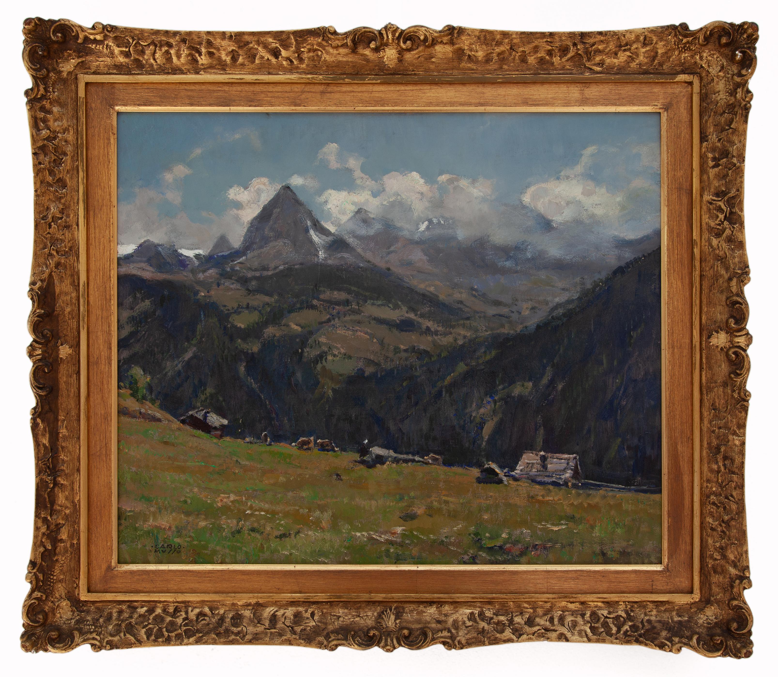 carlo musso: Paesaggio montano