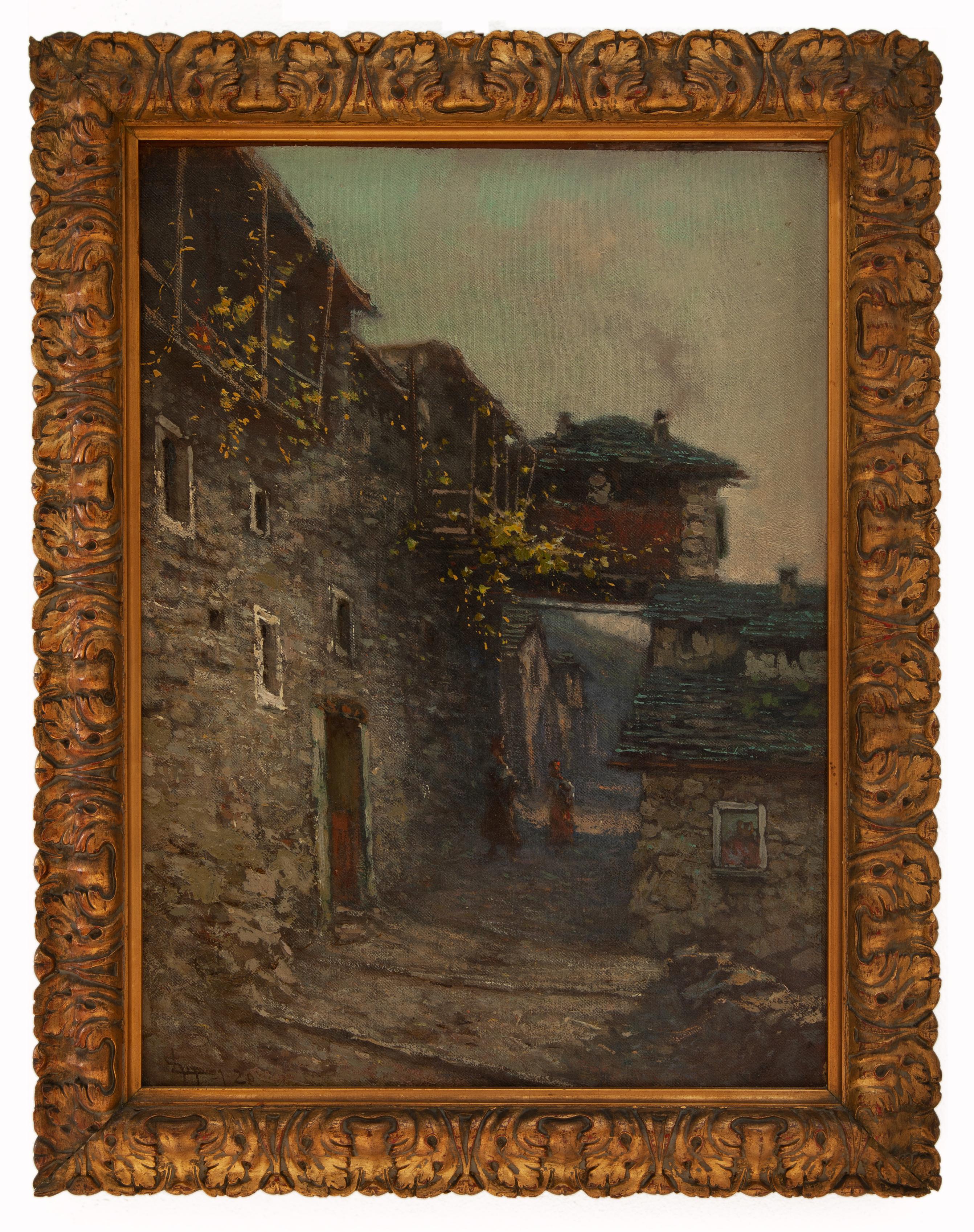 lorenzo gignous: Via di paese 1920