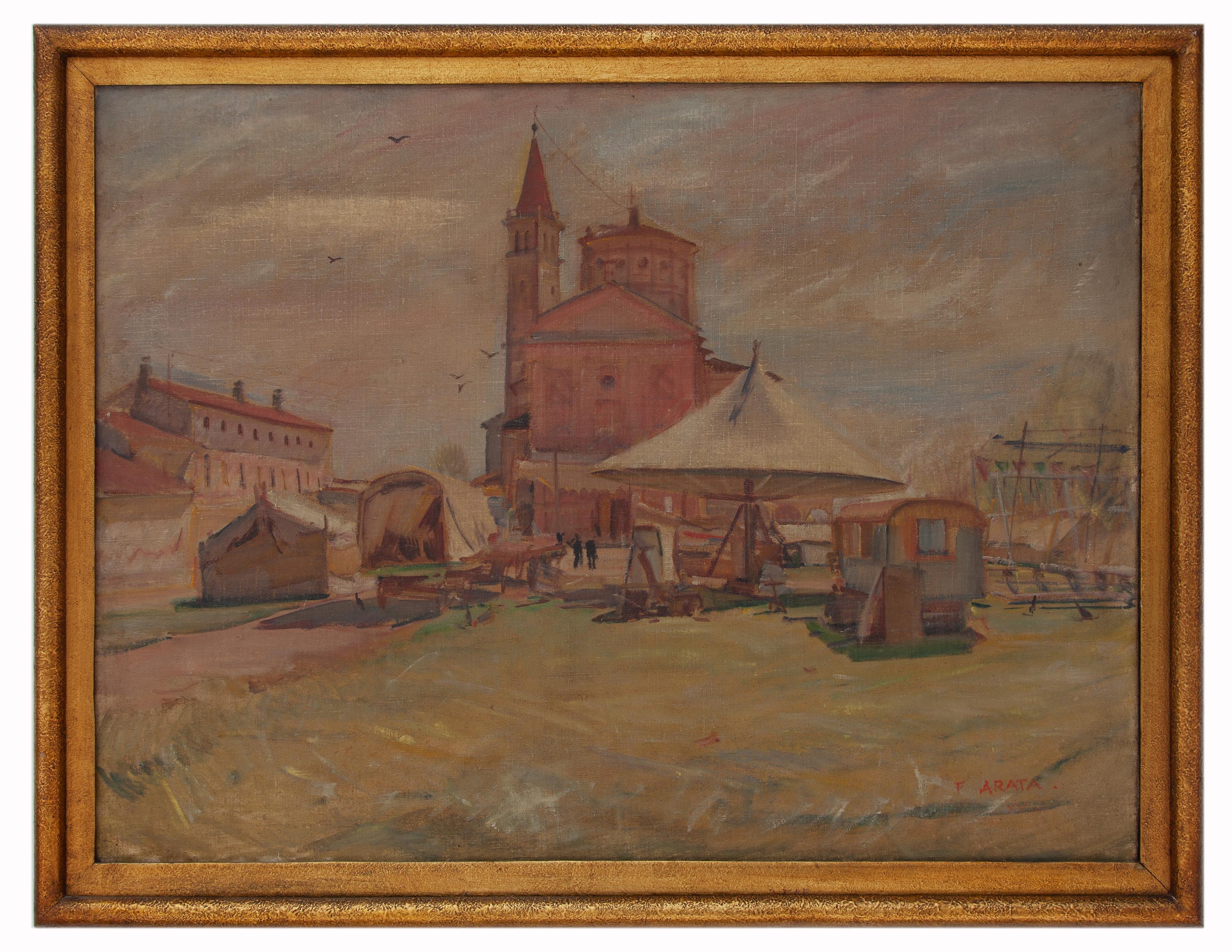 francesco arata: Fiera del Santuario a Castelleone