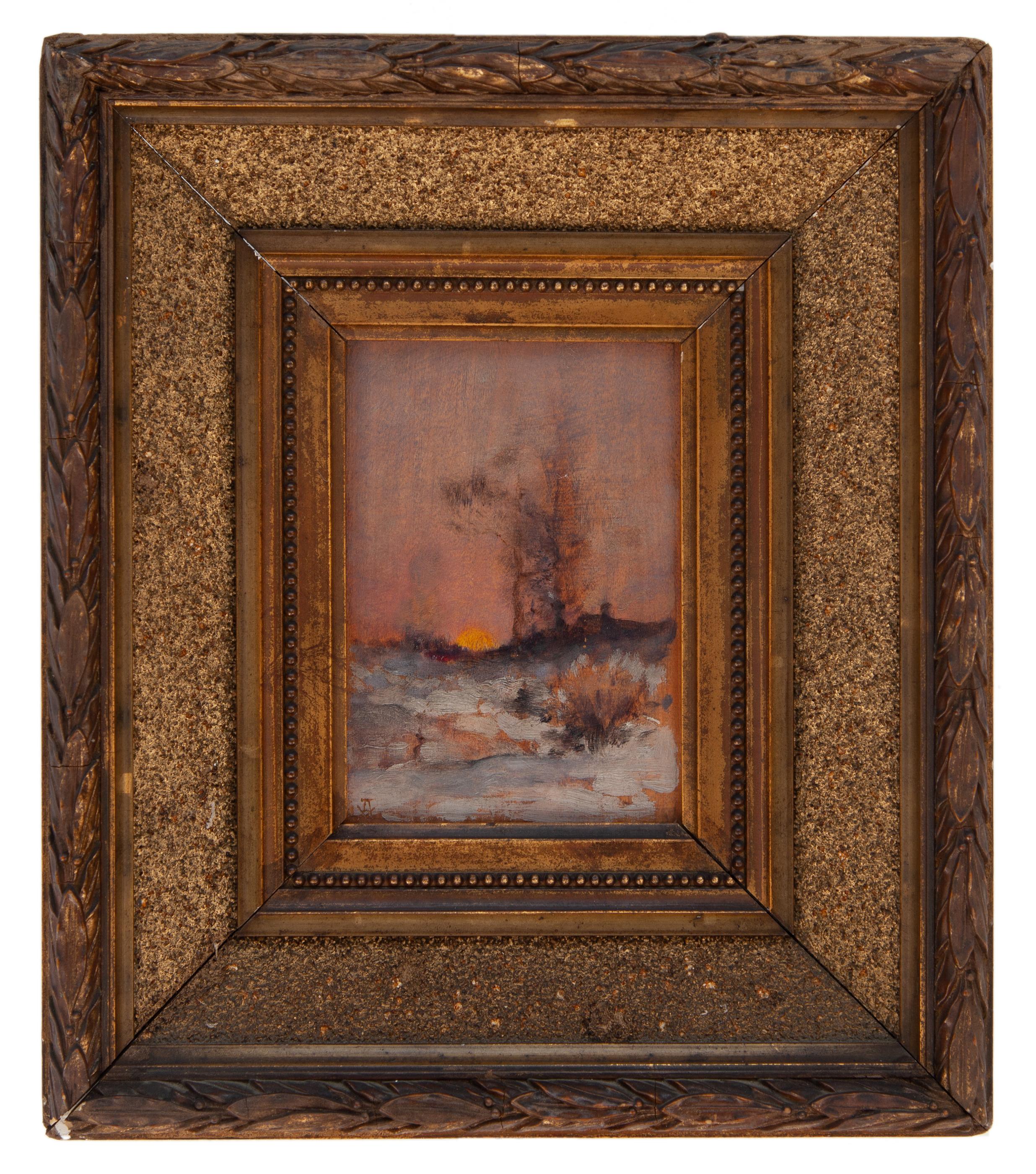 vittorio avondo: Tramonto invernale