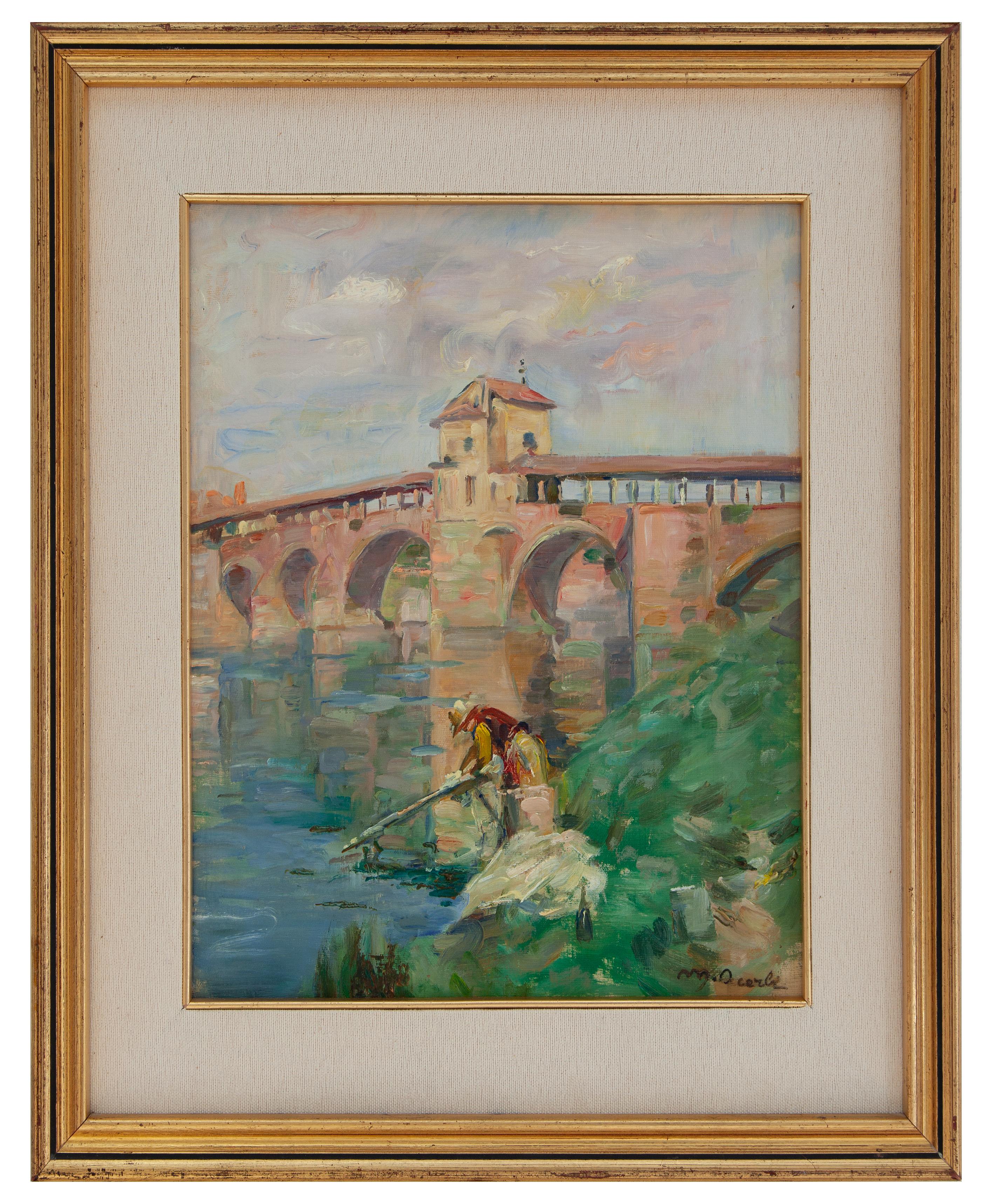 mario acerbi: Il ponte di Pavia