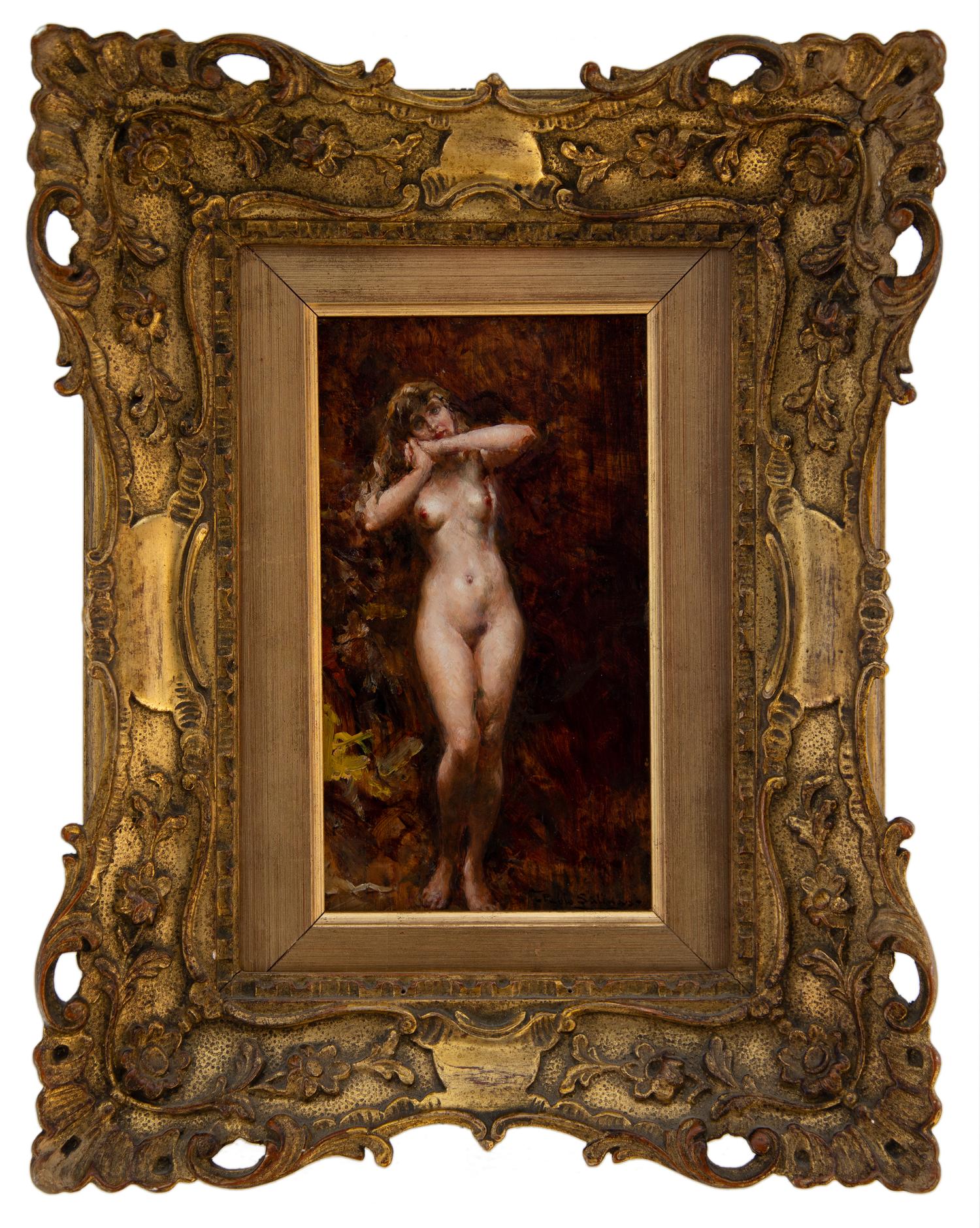 pablo salinas: Nudo femminile