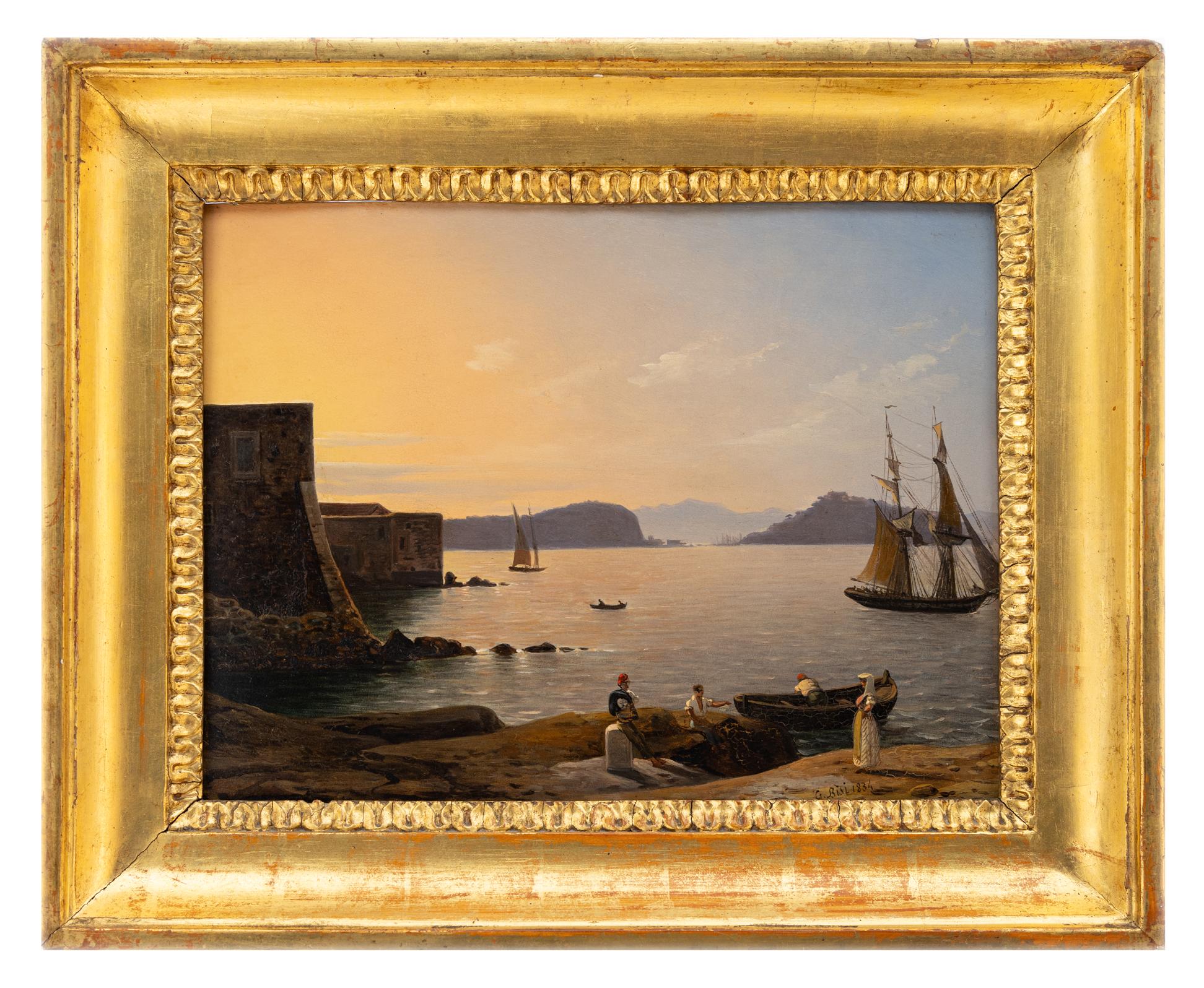 giuseppe bisi: Veduta Meridionale 1834