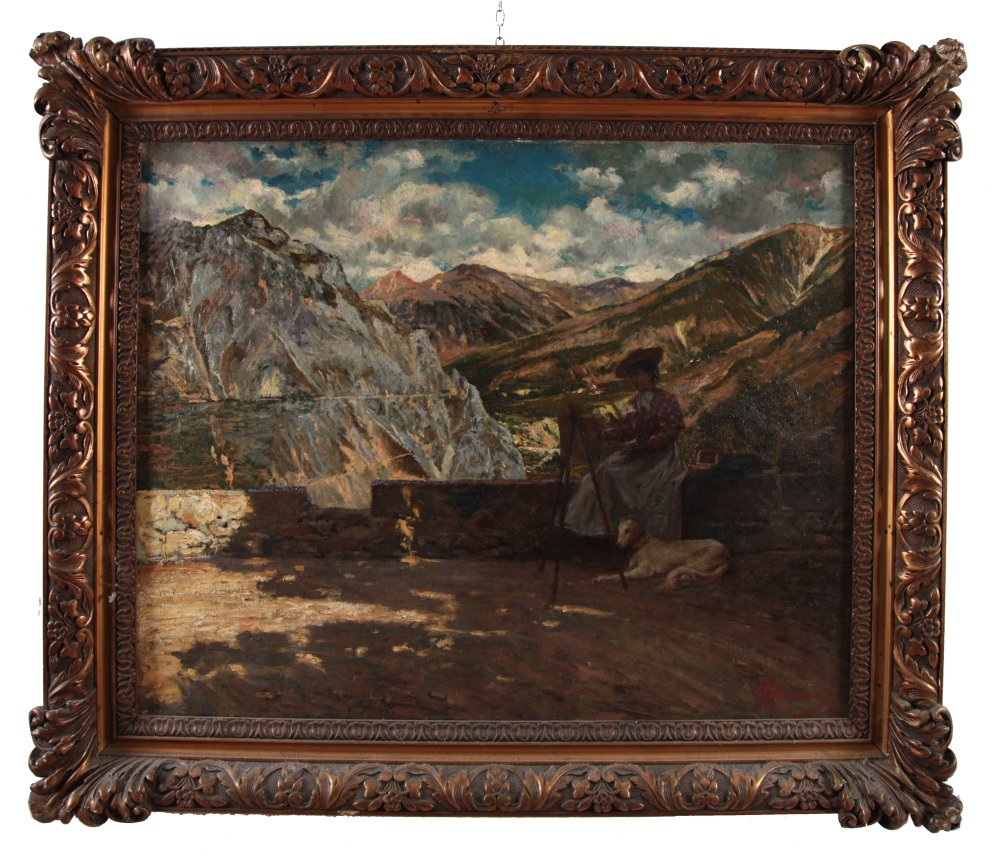 angelo garino: La pittrice