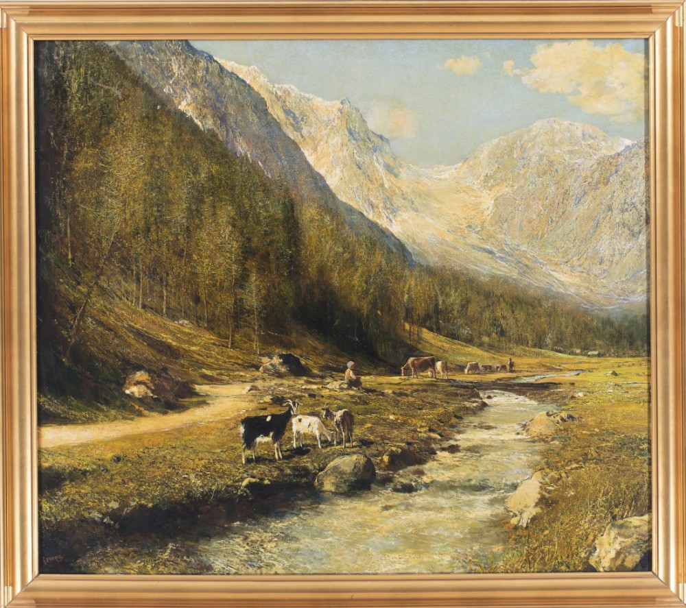 gino federici: Pascolo in alta montagna