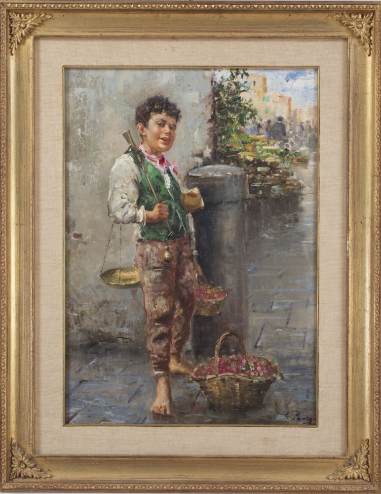 giovanni panza: Venditore di fiori