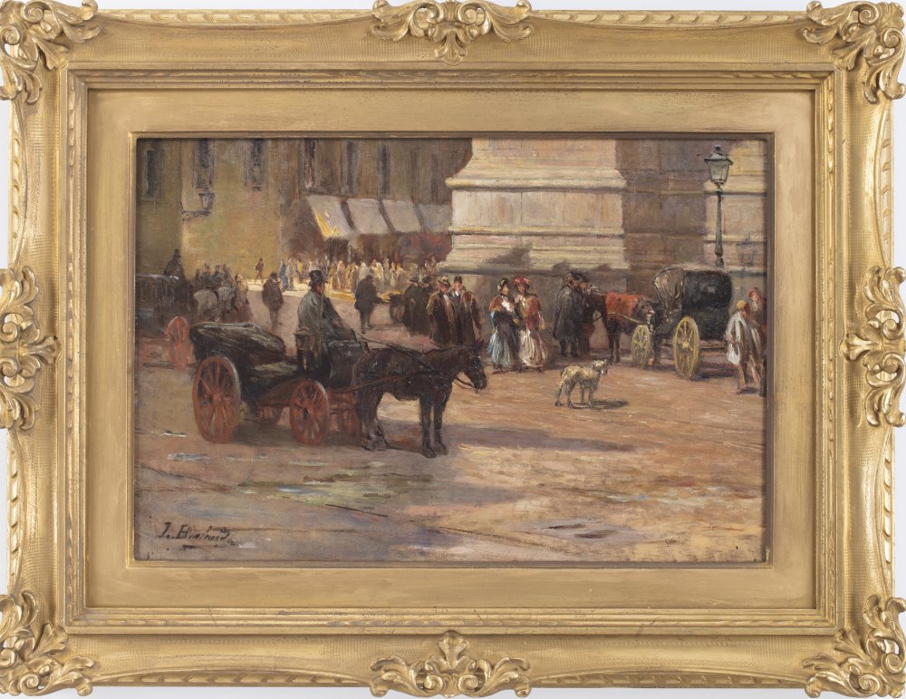 leopoldo burlando: Esterno dell'abside, Duomo di Milano