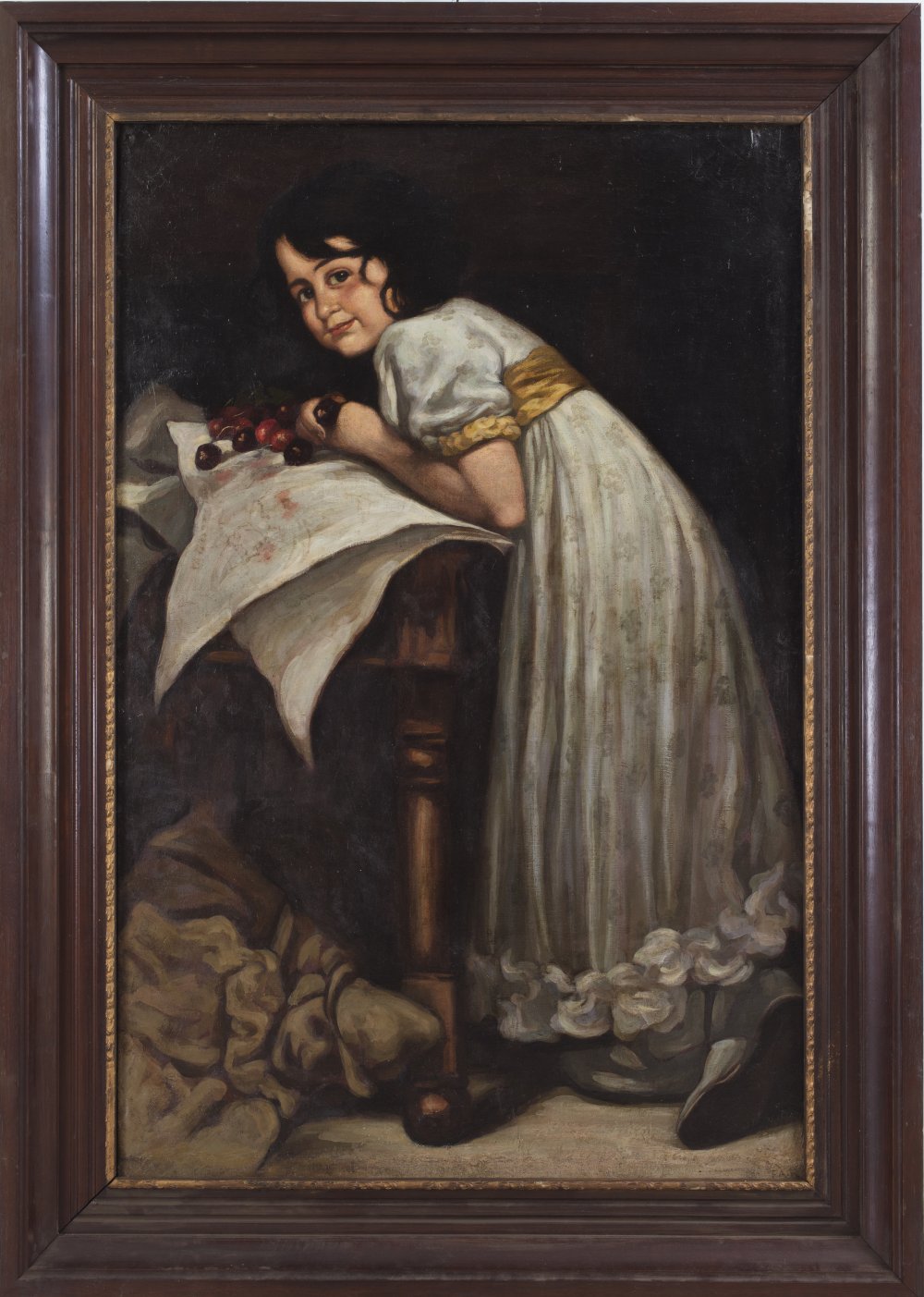 friedrich august von kaulbach: Ritratto della figlia Hedda 