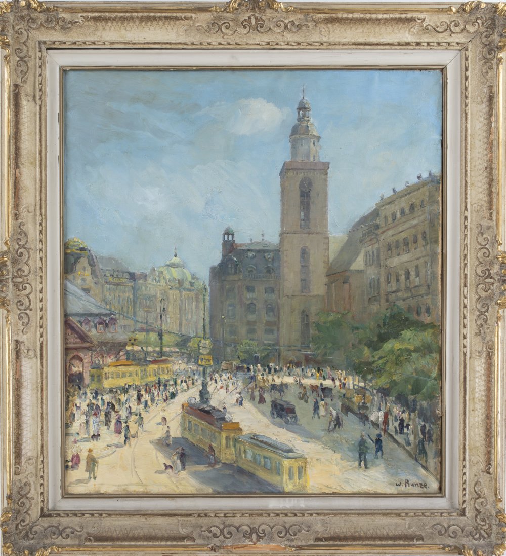 wilhelm runze: Piazza di Francoforte